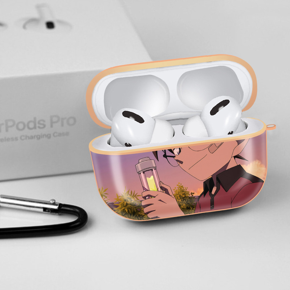 名探偵コナン Detective Conan 【AirPods Pro用】ハードシェル保護ケース｜耐衝撃・防指紋・カラビナ付き商品仕様