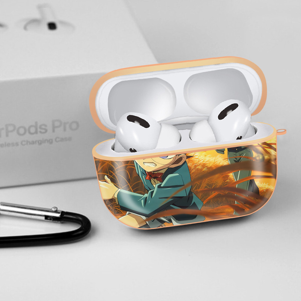 名探偵コナン Detective Conan 【AirPods Pro用】ハードシェル保護ケース｜耐衝撃・防指紋・カラビナ付き商品仕様