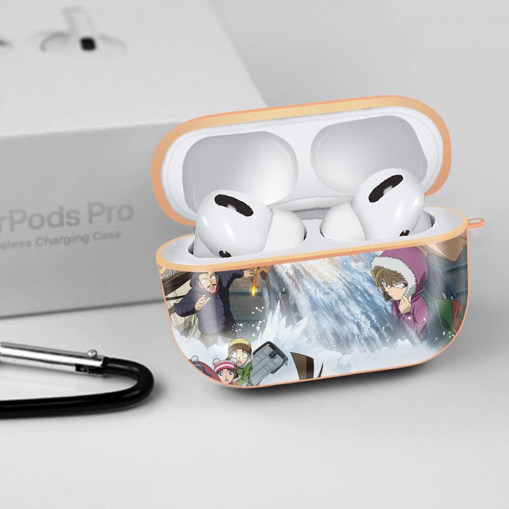 名探偵コナン Detective Conan 【AirPods Pro用】ハードシェル保護ケース｜耐衝撃・防指紋・カラビナ付き商品仕様
