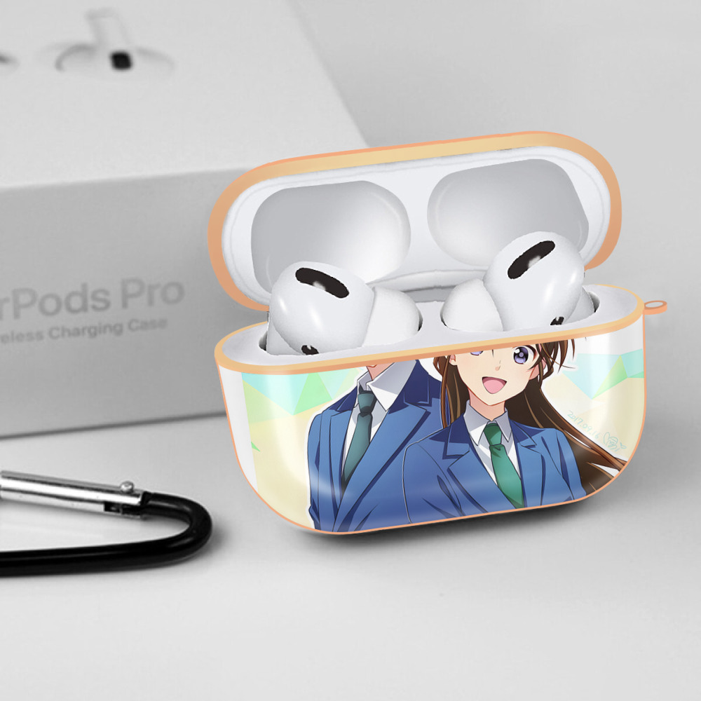 名探偵コナン Detective Conan 【AirPods Pro用】ハードシェル保護ケース｜耐衝撃・防指紋・カラビナ付き商品仕様
