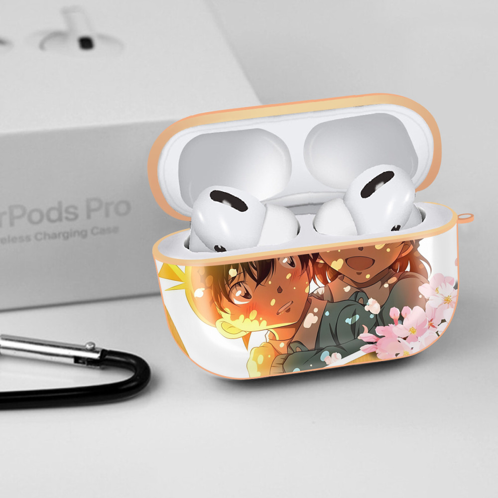 名探偵コナン Detective Conan 【AirPods Pro用】ハードシェル保護ケース｜耐衝撃・防指紋・カラビナ付き商品仕様