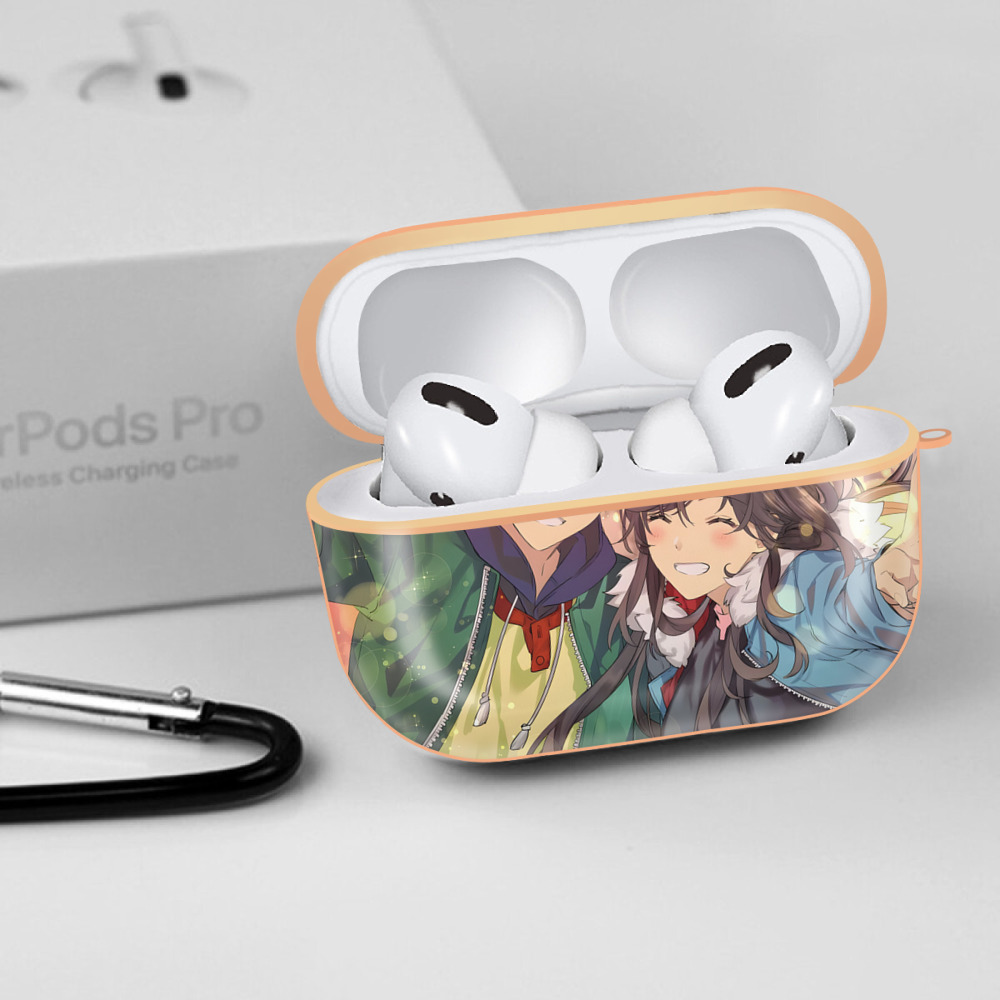 名探偵コナン Detective Conan 【AirPods Pro用】ハードシェル保護ケース｜耐衝撃・防指紋・カラビナ付き商品仕様