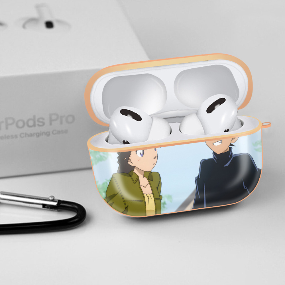 名探偵コナン Detective Conan 【AirPods Pro用】ハードシェル保護ケース｜耐衝撃・防指紋・カラビナ付き商品仕様