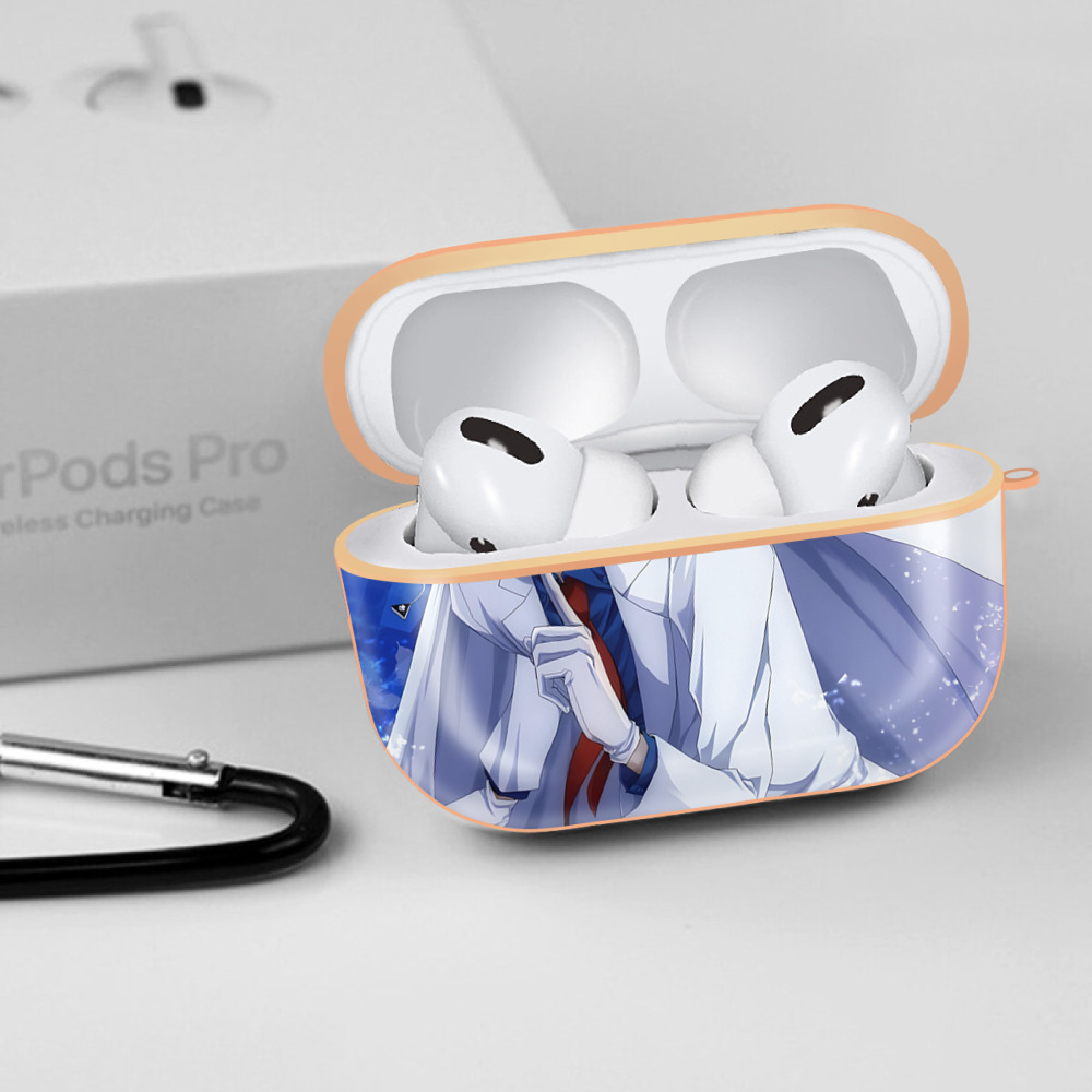 名探偵コナン Detective Conan 【AirPods Pro用】ハードシェル保護ケース｜耐衝撃・防指紋・カラビナ付き商品仕様