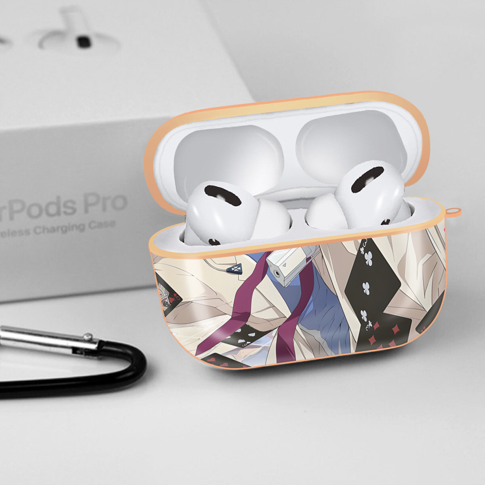 名探偵コナン Detective Conan 【AirPods Pro用】ハードシェル保護ケース｜耐衝撃・防指紋・カラビナ付き商品仕様