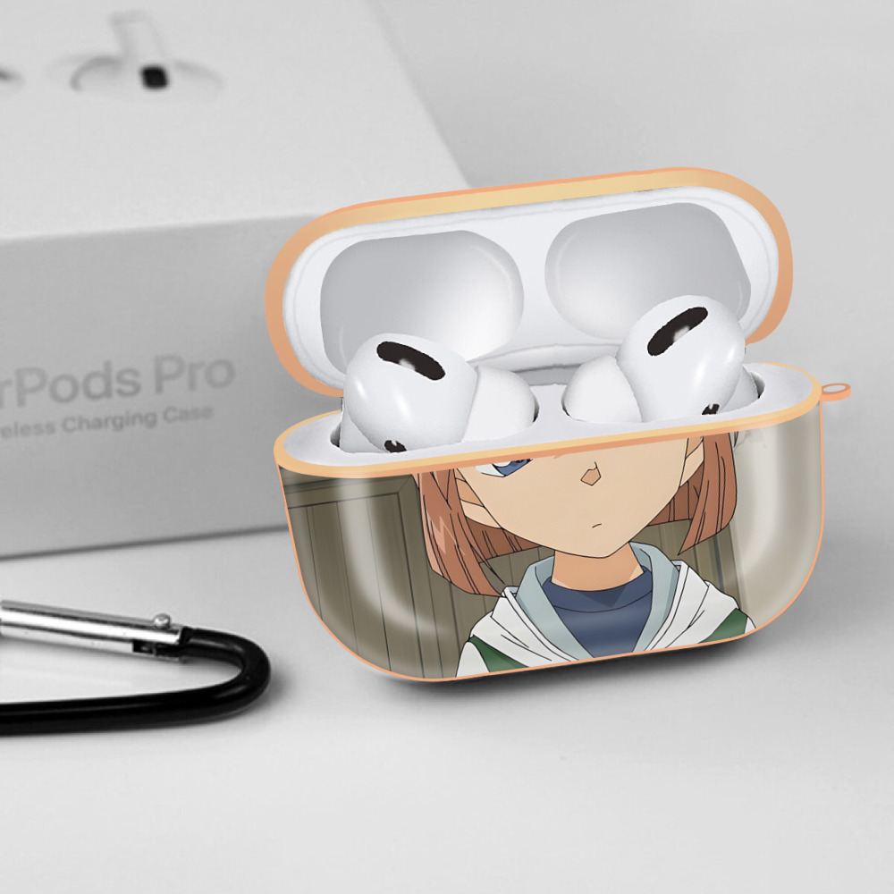 名探偵コナン Detective Conan 【AirPods Pro用】ハードシェル保護ケース｜耐衝撃・防指紋・カラビナ付き商品仕様