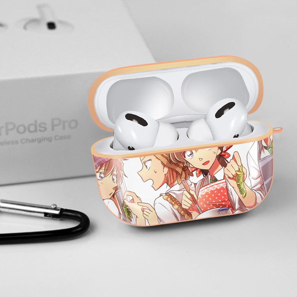 名探偵コナン Detective Conan 【AirPods Pro用】ハードシェル保護ケース｜耐衝撃・防指紋・カラビナ付き商品仕様