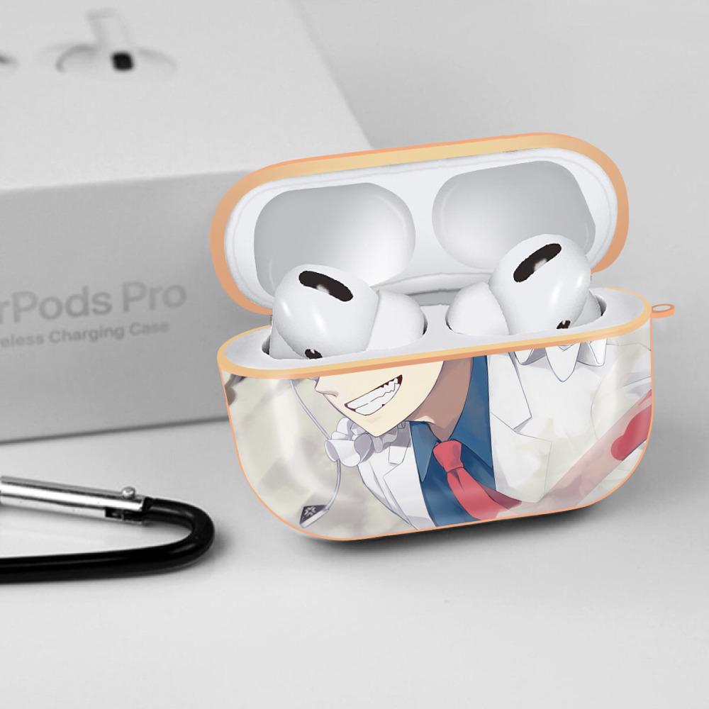 名探偵コナン Detective Conan 【AirPods Pro用】ハードシェル保護ケース｜耐衝撃・防指紋・カラビナ付き商品仕様
