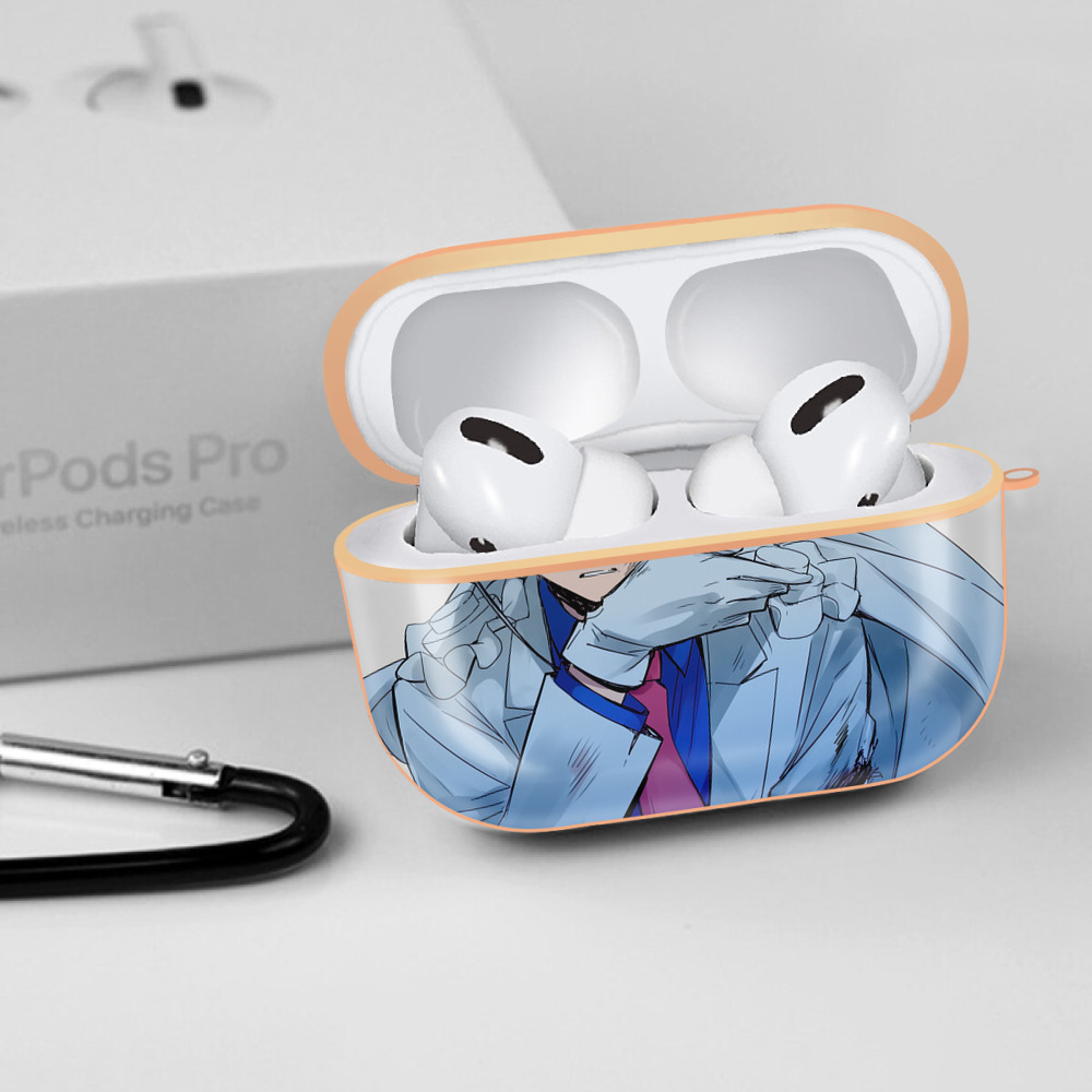 名探偵コナン Detective Conan 【AirPods Pro用】ハードシェル保護ケース｜耐衝撃・防指紋・カラビナ付き商品仕様