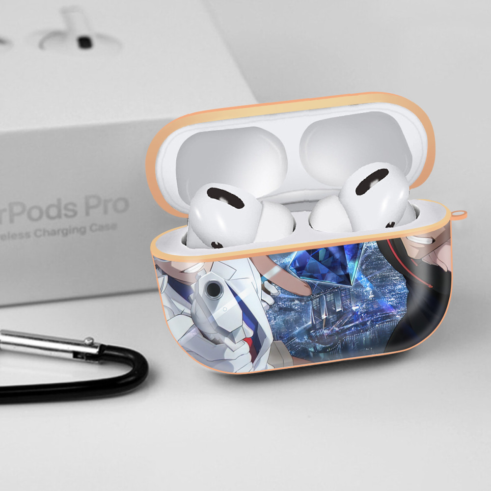 名探偵コナン Detective Conan 【AirPods Pro用】ハードシェル保護ケース｜耐衝撃・防指紋・カラビナ付き商品仕様