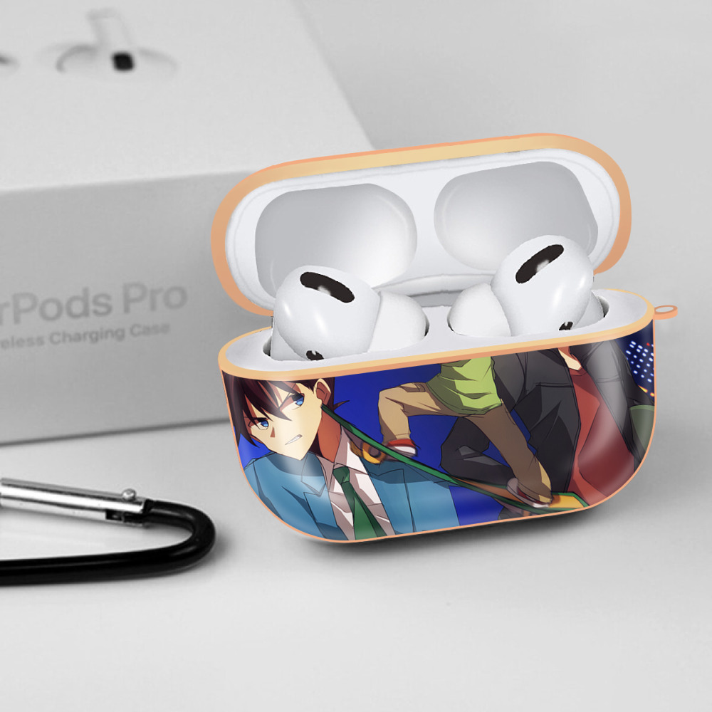 名探偵コナン Detective Conan 【AirPods Pro用】ハードシェル保護ケース｜耐衝撃・防指紋・カラビナ付き商品仕様