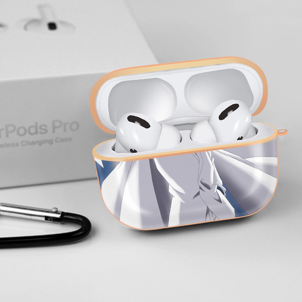 名探偵コナン Detective Conan 【AirPods Pro用】ハードシェル保護ケース｜耐衝撃・防指紋・カラビナ付き商品仕様