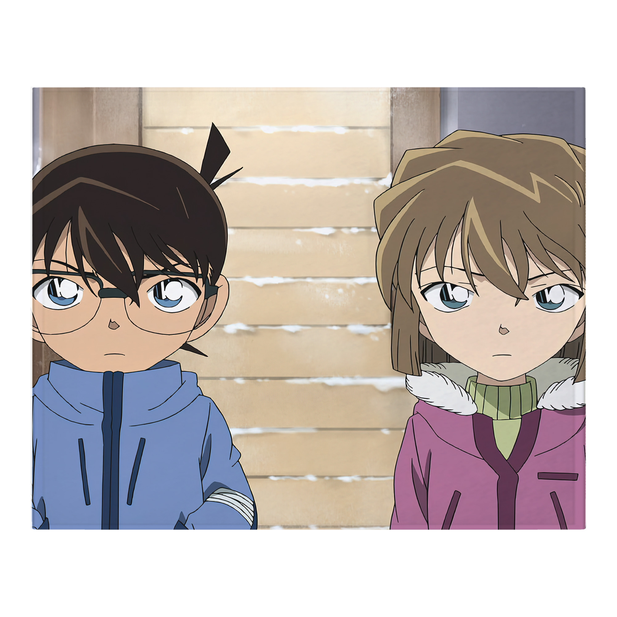 （画像用） 名探偵コナン Detective Conan フランネルブランケット・多サイズ対応（横型）