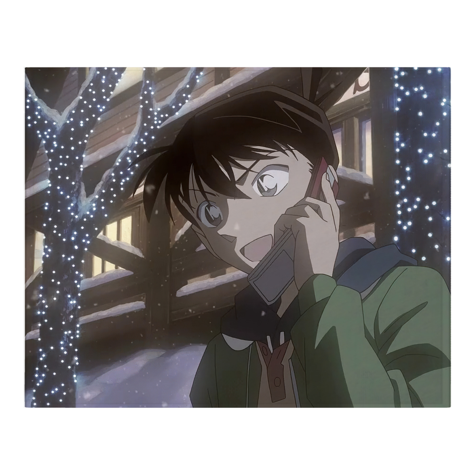 （画像用） 名探偵コナン Detective Conan フランネルブランケット・多サイズ対応（横型）