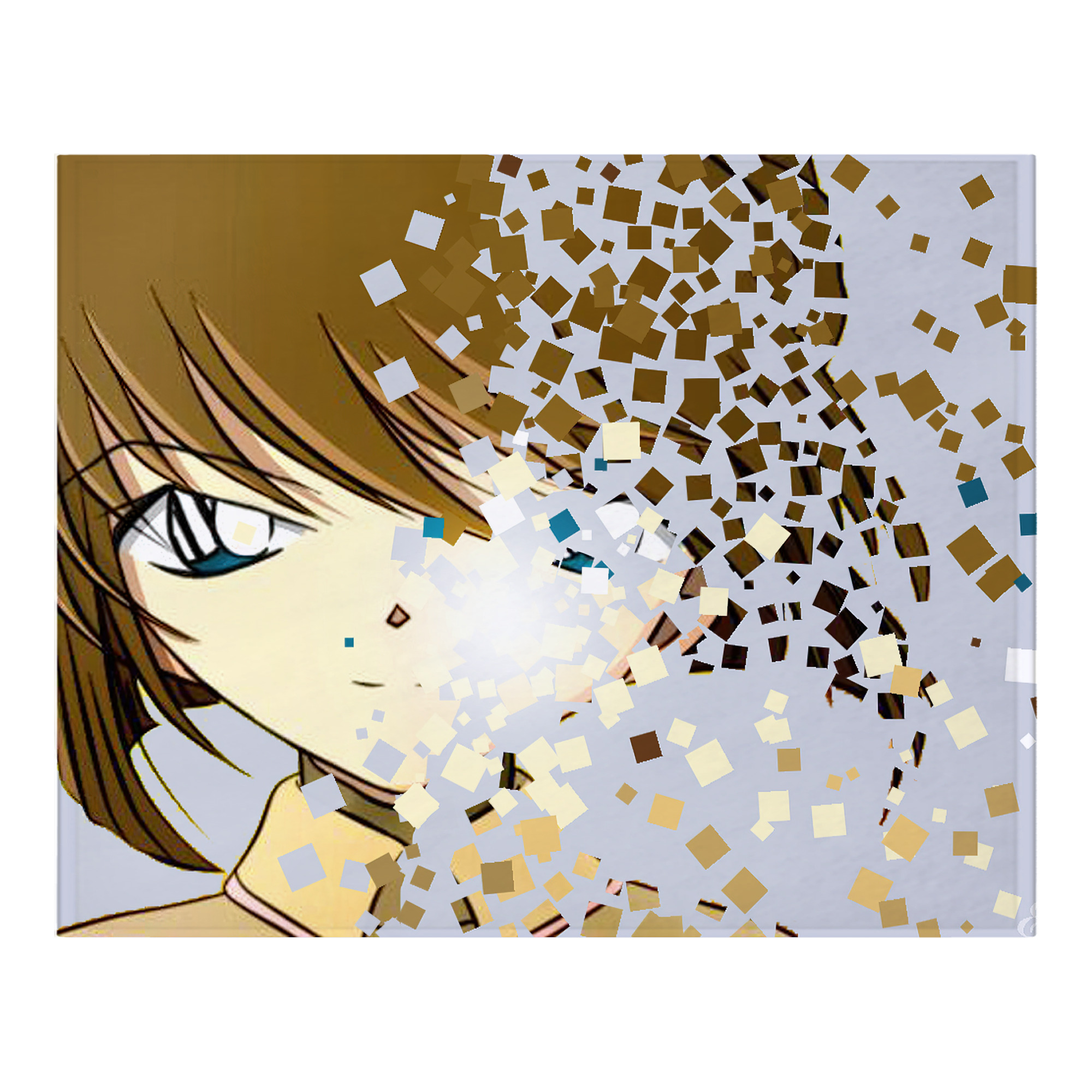 （画像用） 名探偵コナン Detective Conan フランネルブランケット・多サイズ対応（横型）