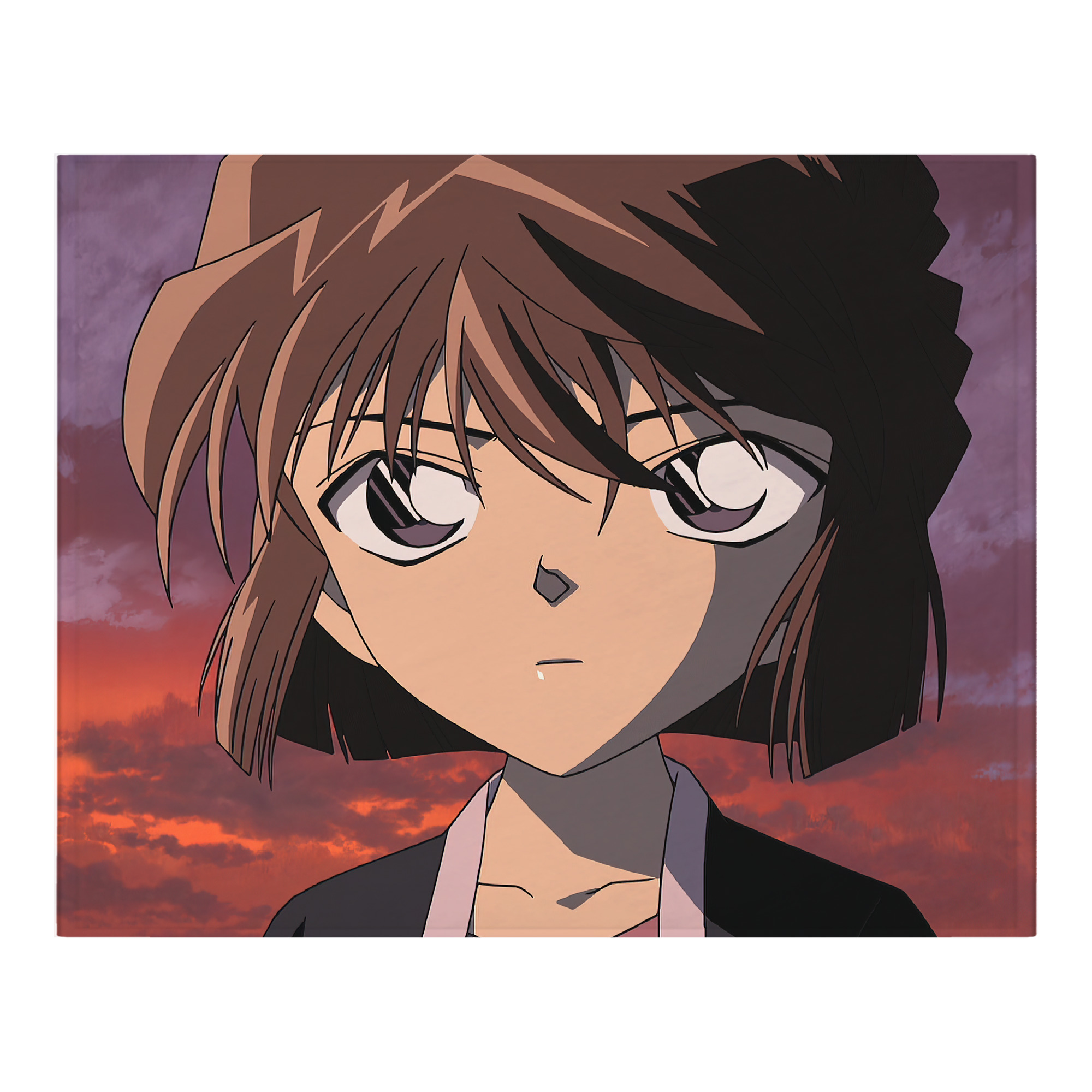 （画像用） 名探偵コナン Detective Conan フランネルブランケット・多サイズ対応（横型）