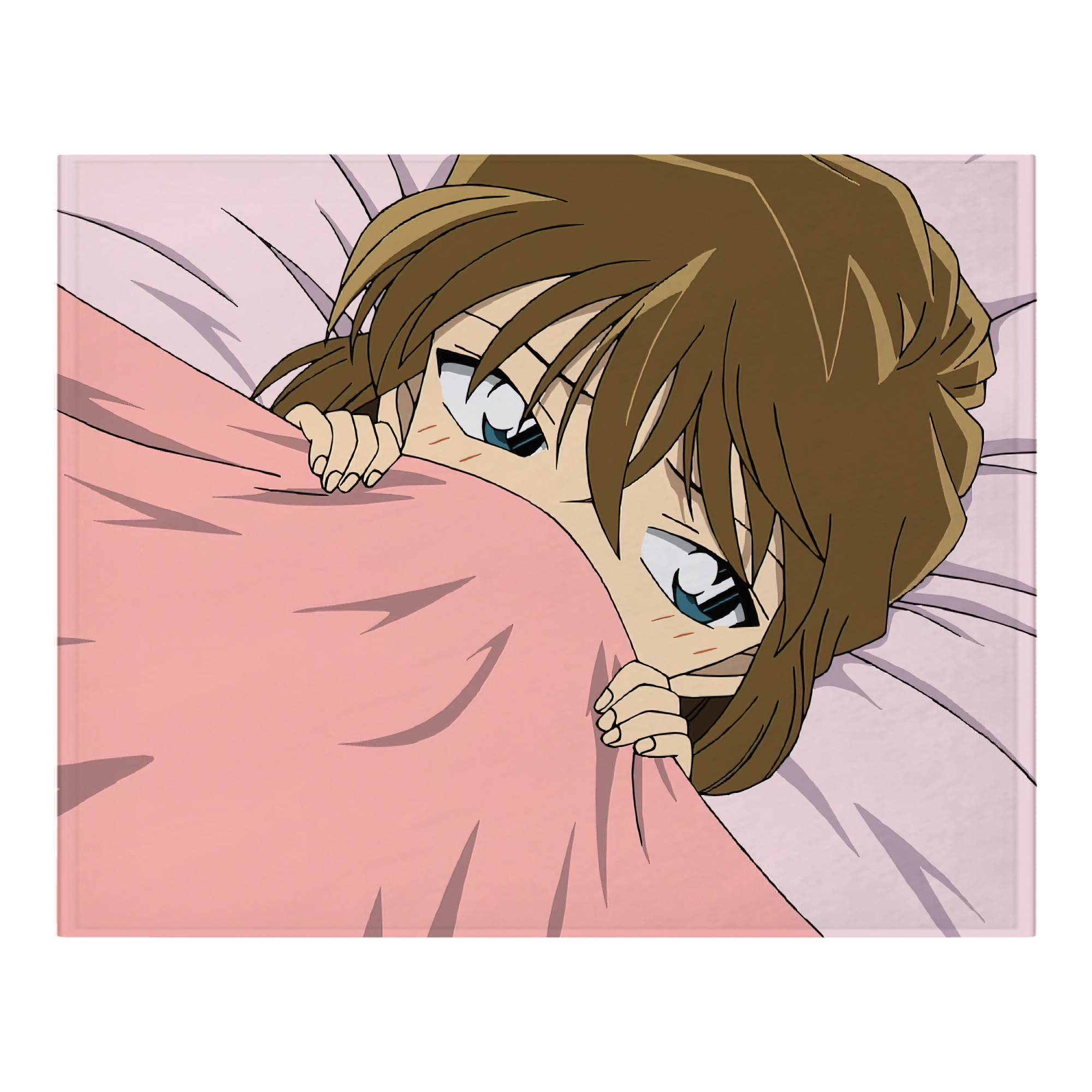 （画像用） 名探偵コナン Detective Conan フランネルブランケット・多サイズ対応（横型）