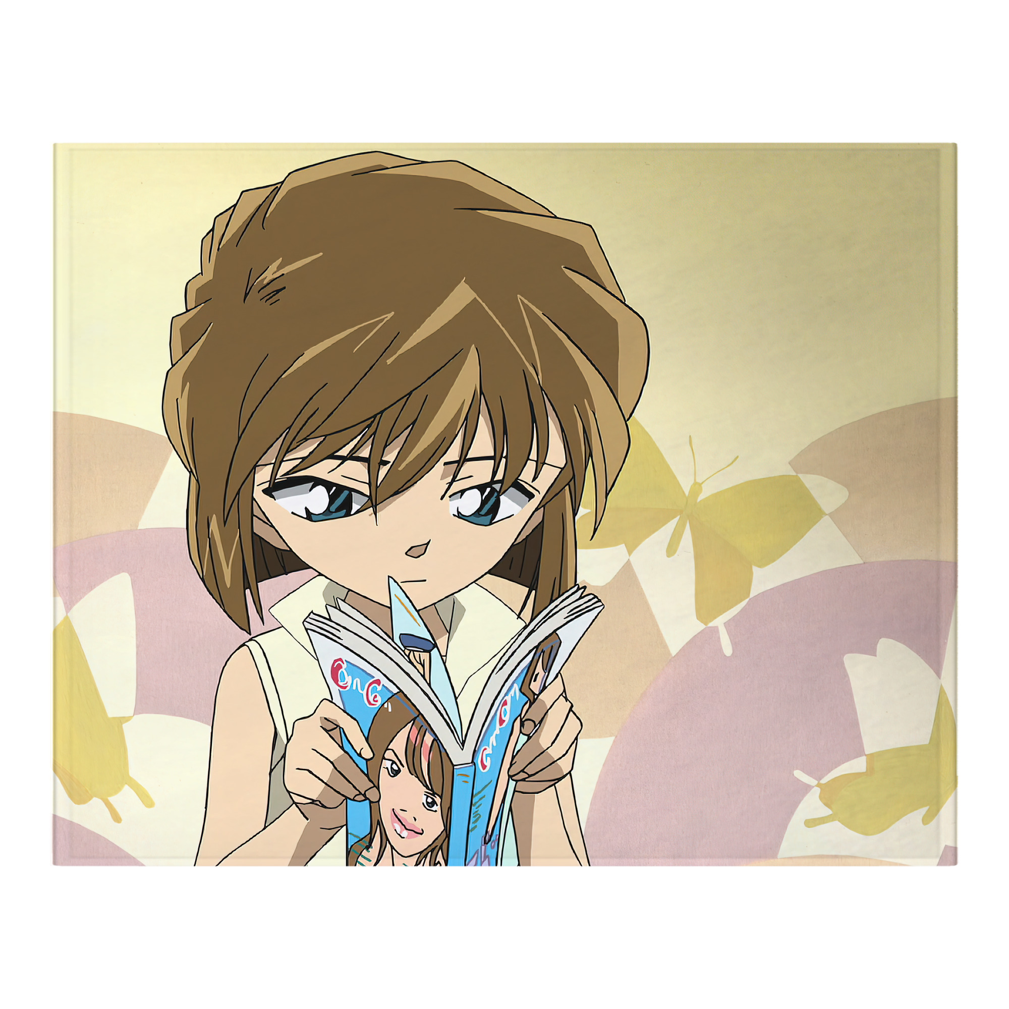 （画像用） 名探偵コナン Detective Conan フランネルブランケット・多サイズ対応（横型）