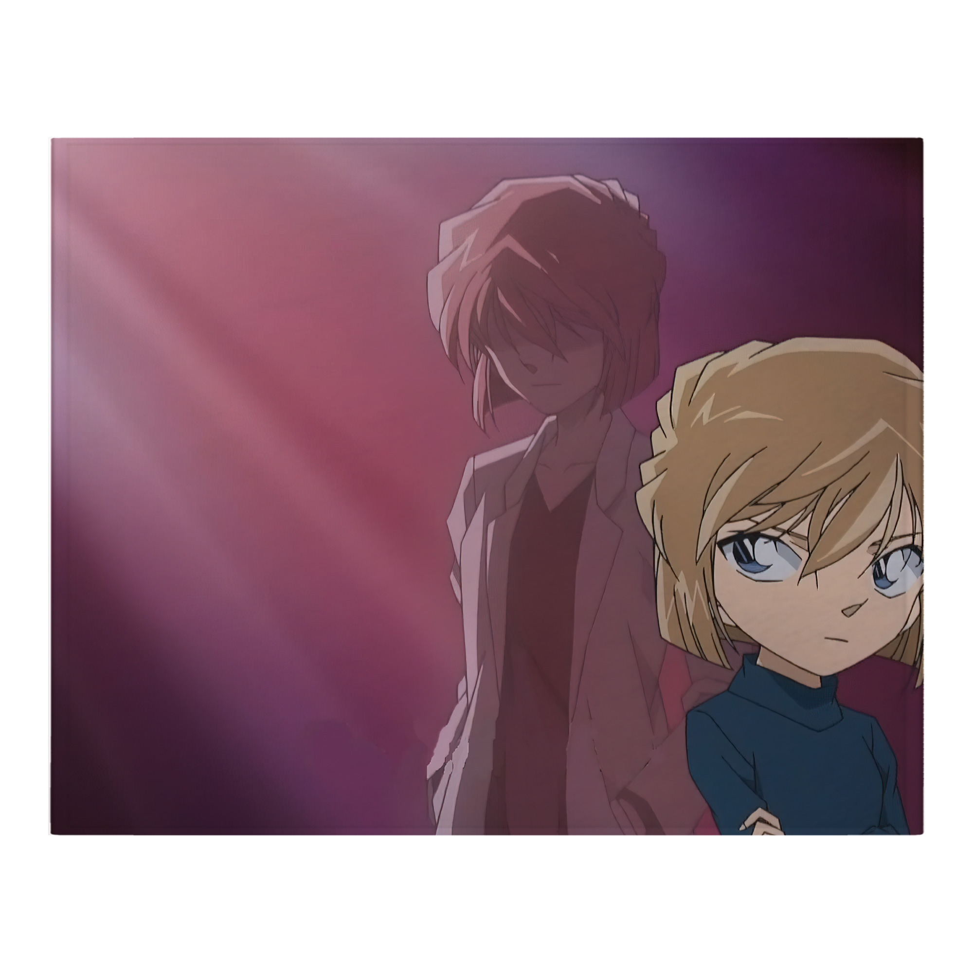 （画像用） 名探偵コナン Detective Conan フランネルブランケット・多サイズ対応（横型）