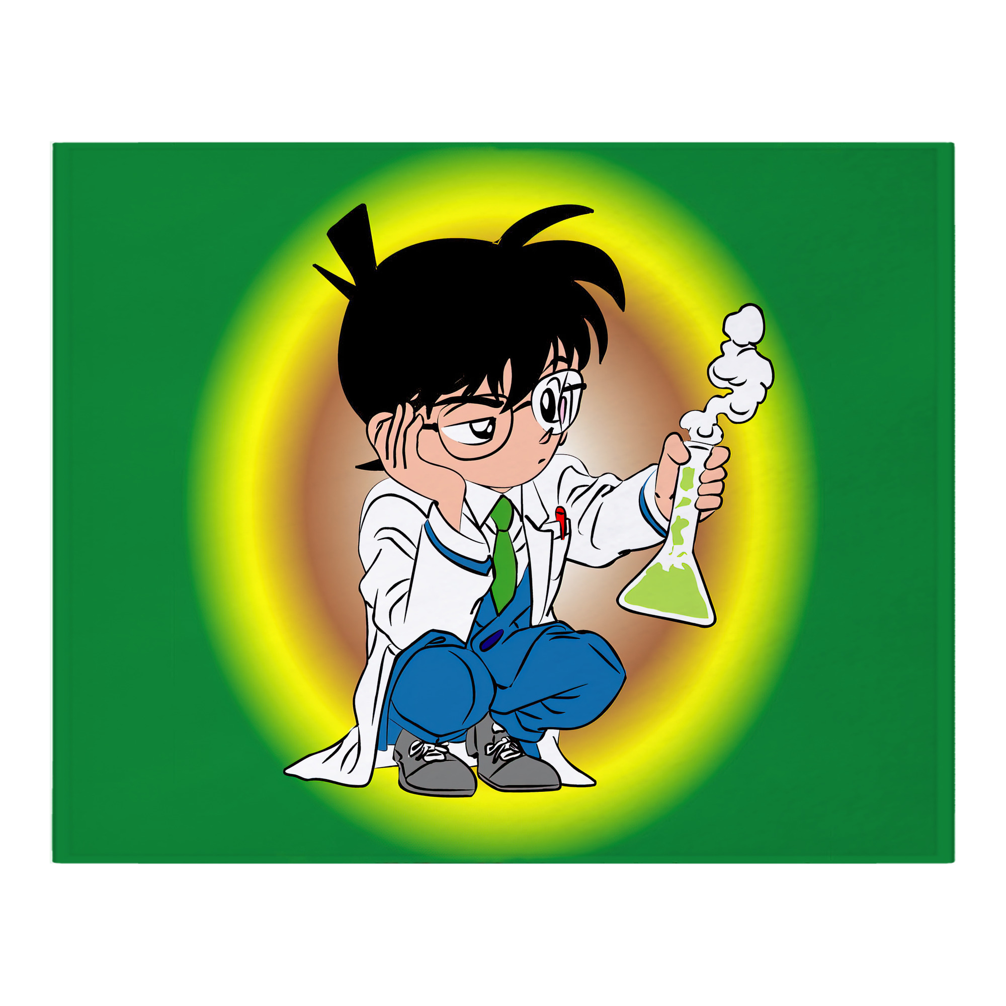 （画像用） 名探偵コナン Detective Conan フランネルブランケット・多サイズ対応（横型）