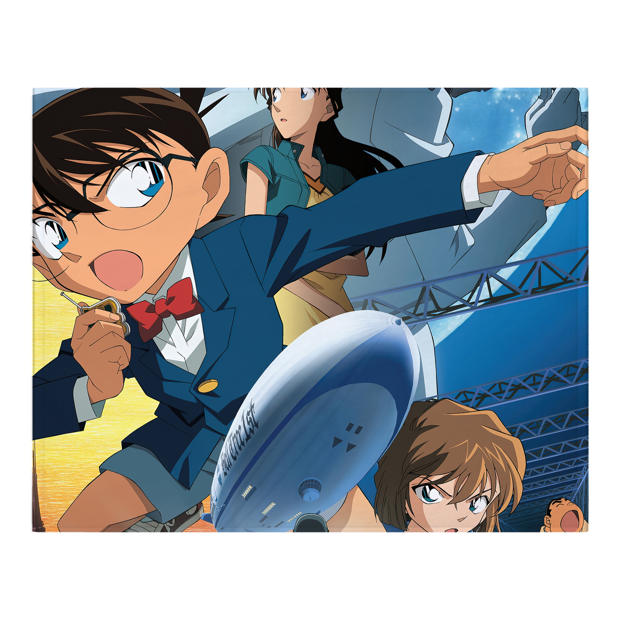 （画像用） 名探偵コナン Detective Conan フランネルブランケット・多サイズ対応（横型）