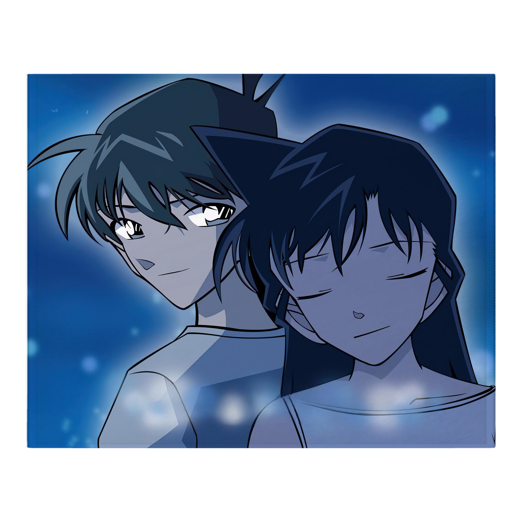 （画像用） 名探偵コナン Detective Conan フランネルブランケット・多サイズ対応（横型）