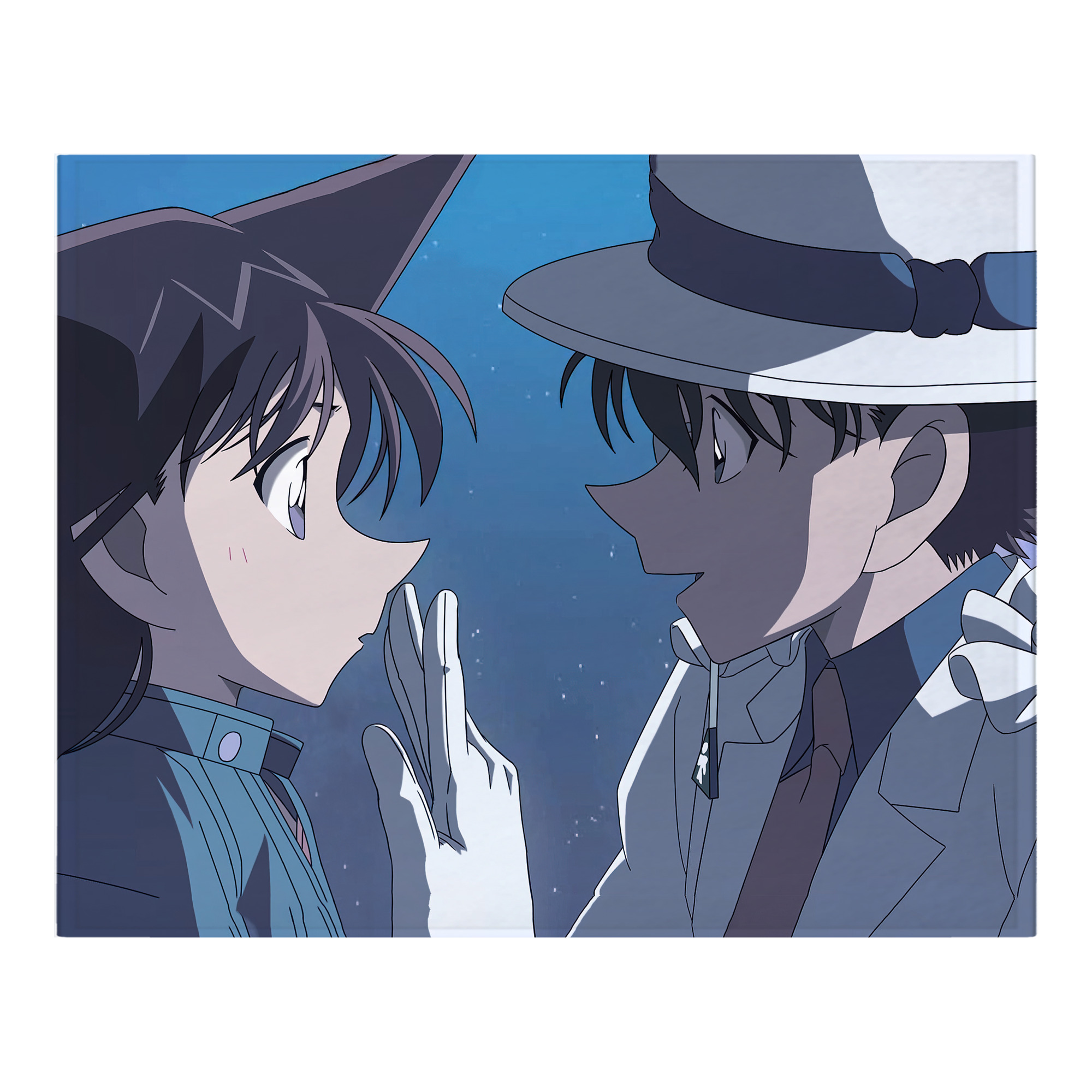 （画像用） 名探偵コナン Detective Conan フランネルブランケット・多サイズ対応（横型）
