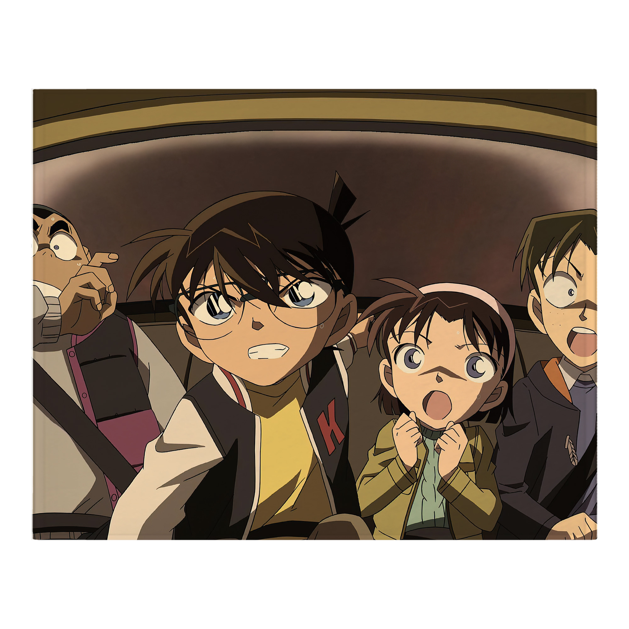 （画像用） 名探偵コナン Detective Conan フランネルブランケット・多サイズ対応（横型）