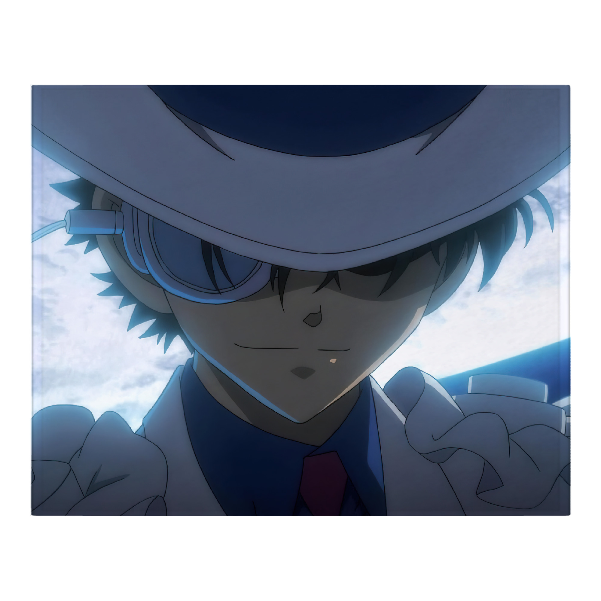 （画像用） 名探偵コナン Detective Conan フランネルブランケット・多サイズ対応（横型）