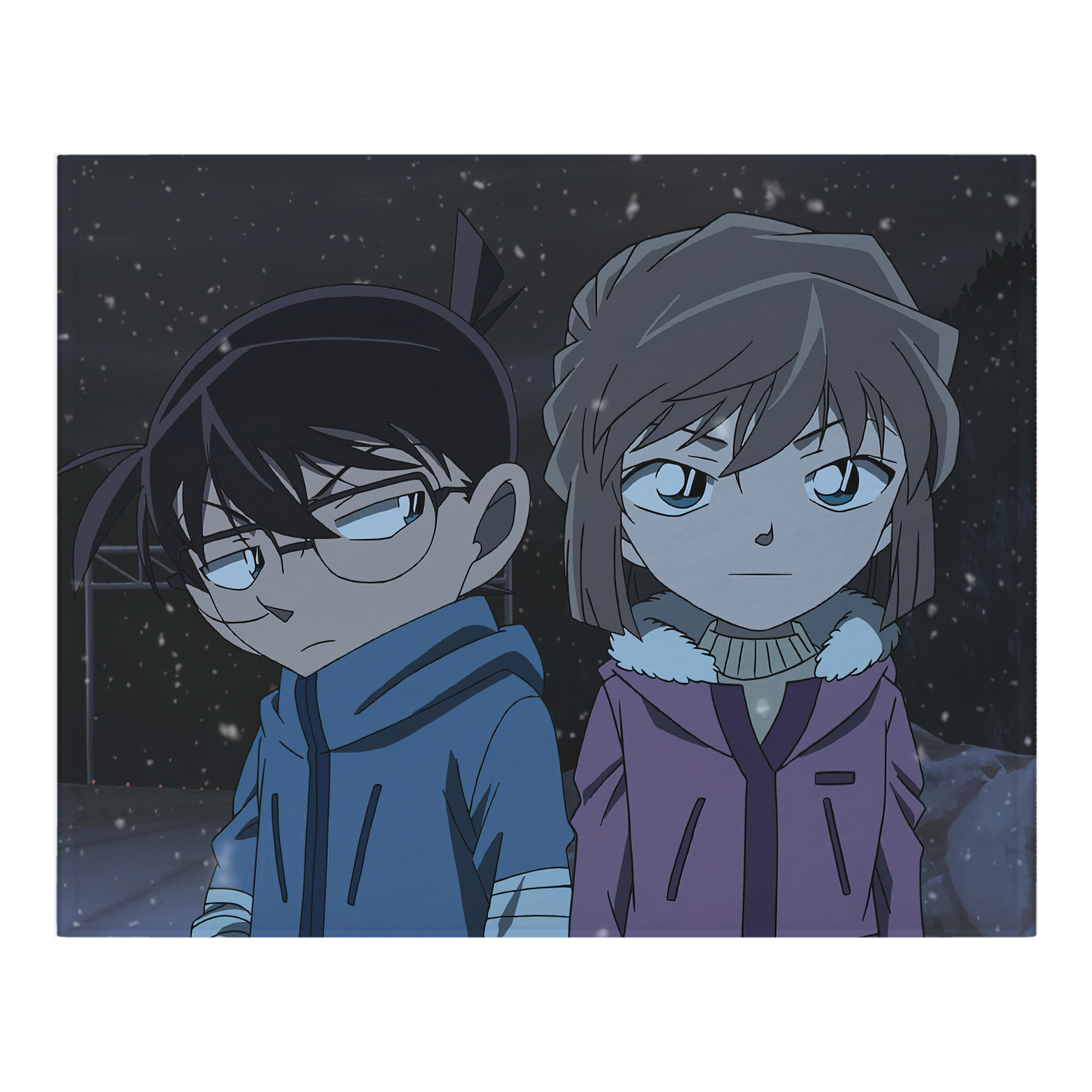 （画像用） 名探偵コナン Detective Conan フランネルブランケット・多サイズ対応（横型）
