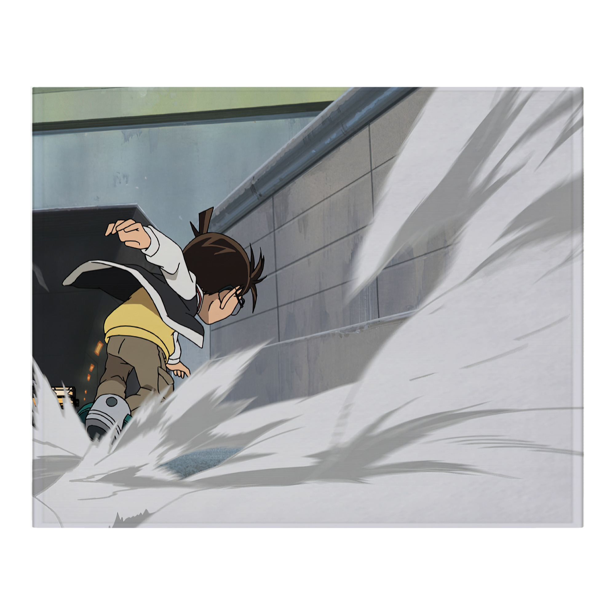 （画像用） 名探偵コナン Detective Conan フランネルブランケット・多サイズ対応（横型）