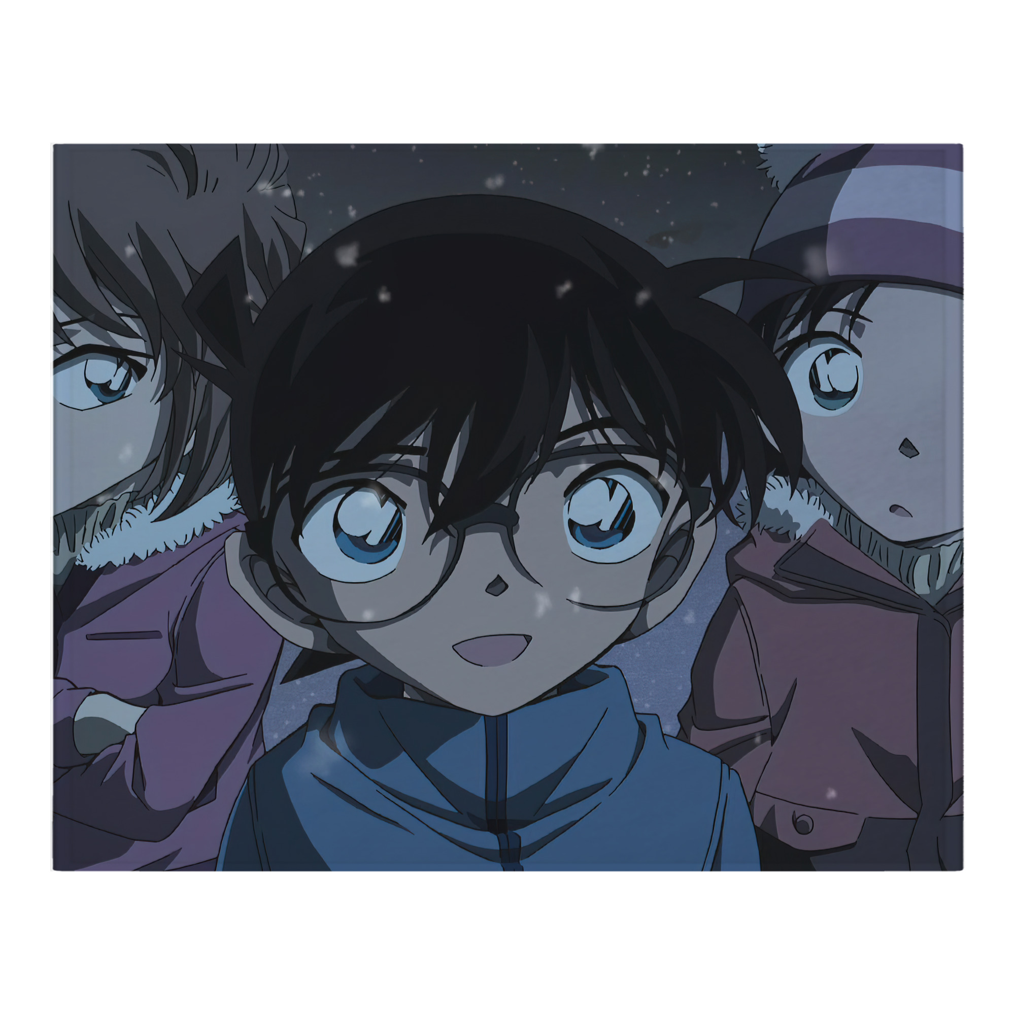 （画像用） 名探偵コナン Detective Conan フランネルブランケット・多サイズ対応（横型）