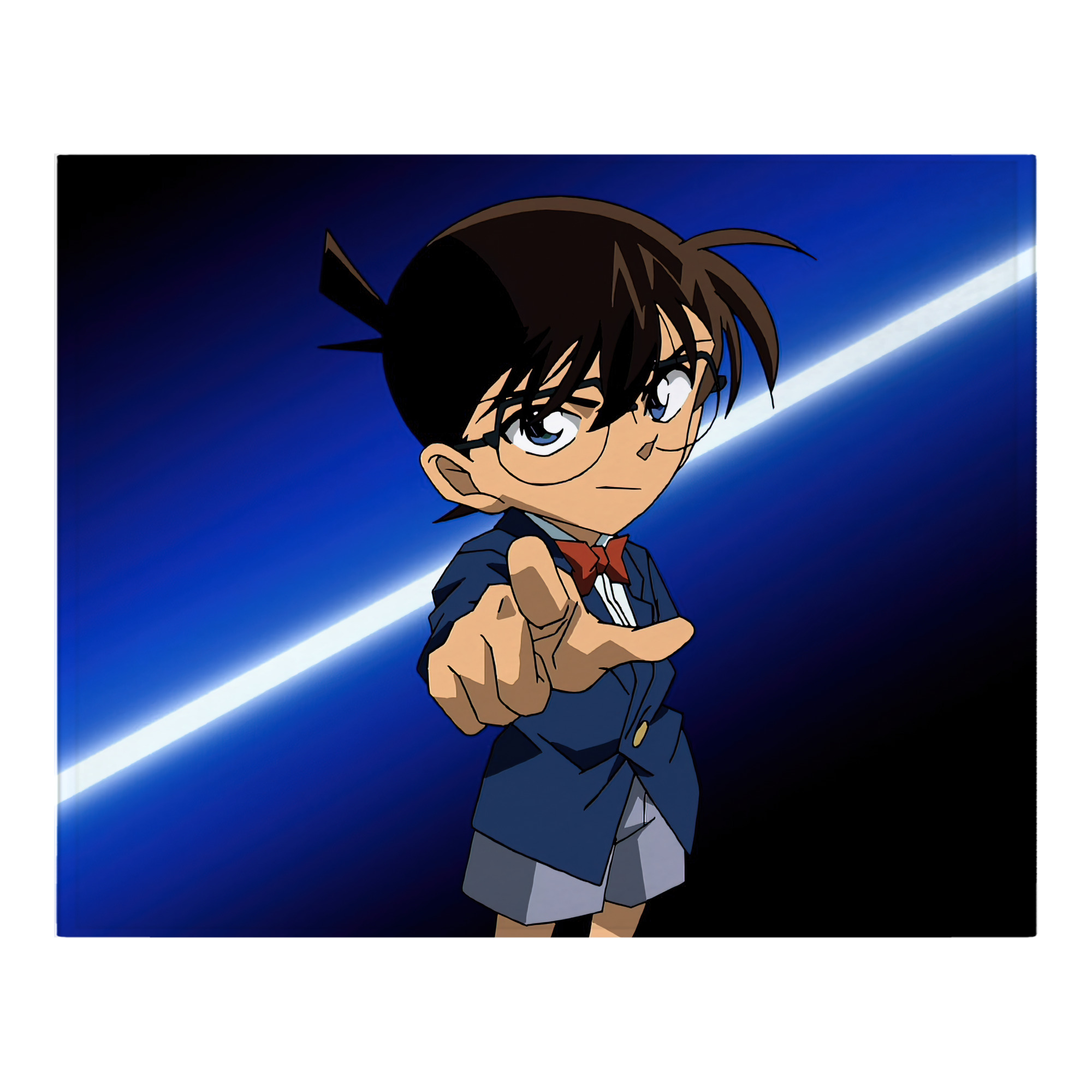 （画像用） 名探偵コナン Detective Conan フランネルブランケット・多サイズ対応（横型）