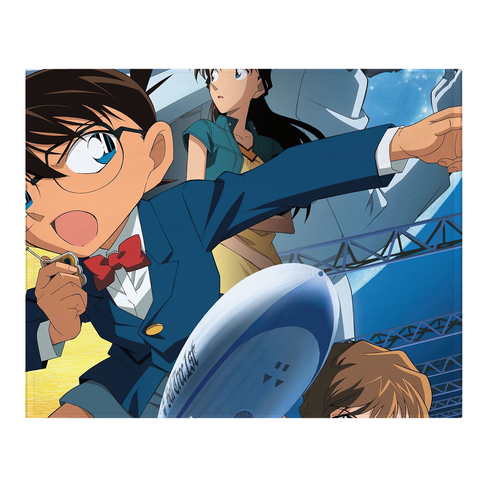 （画像用） 名探偵コナン Detective Conan フランネルブランケット・多サイズ対応（横型）
