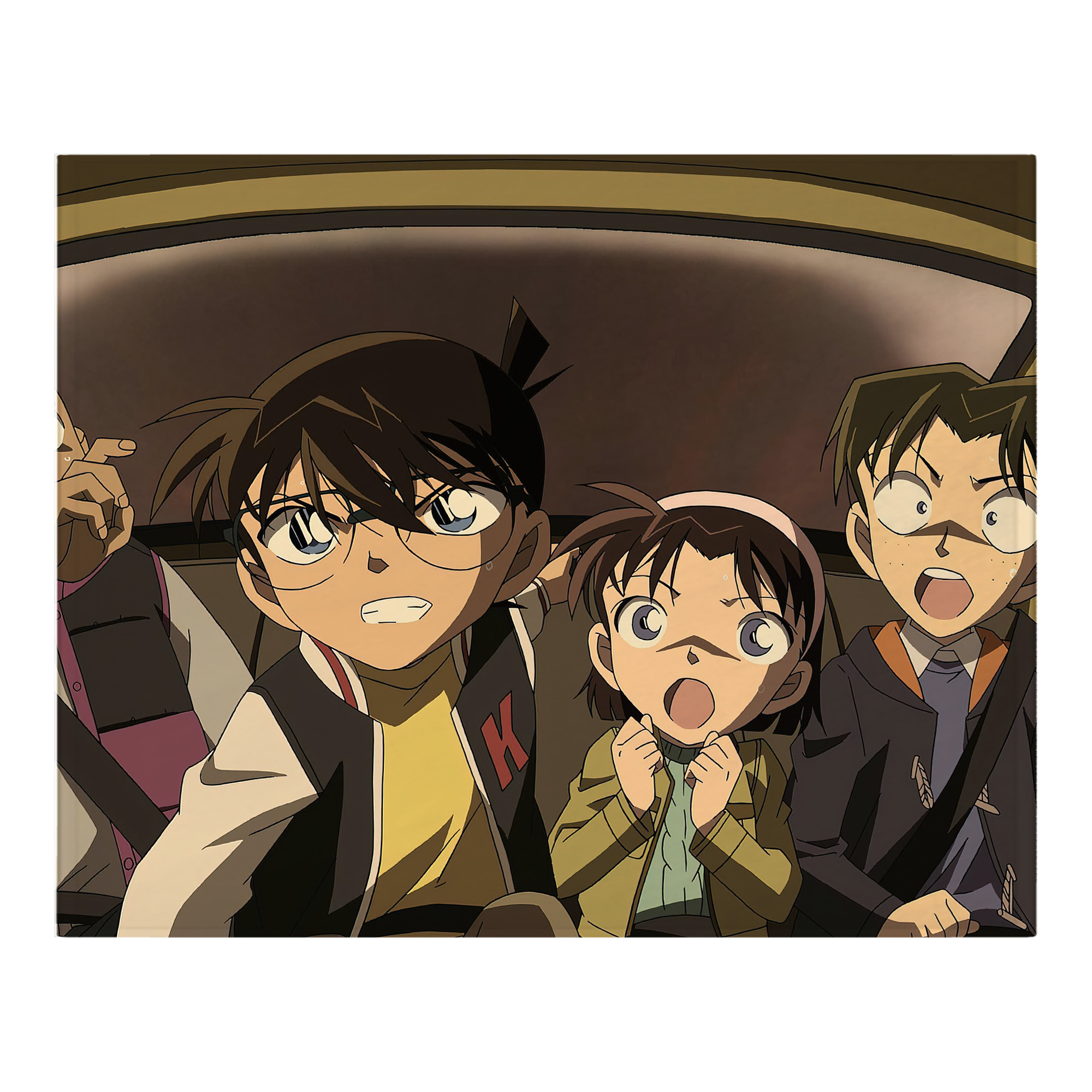 （画像用） 名探偵コナン Detective Conan フランネルブランケット・多サイズ対応（横型）