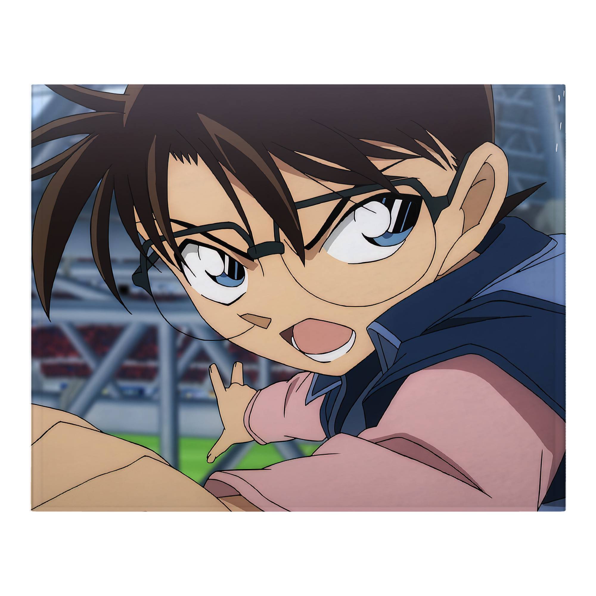 （画像用） 名探偵コナン Detective Conan フランネルブランケット・多サイズ対応（横型）