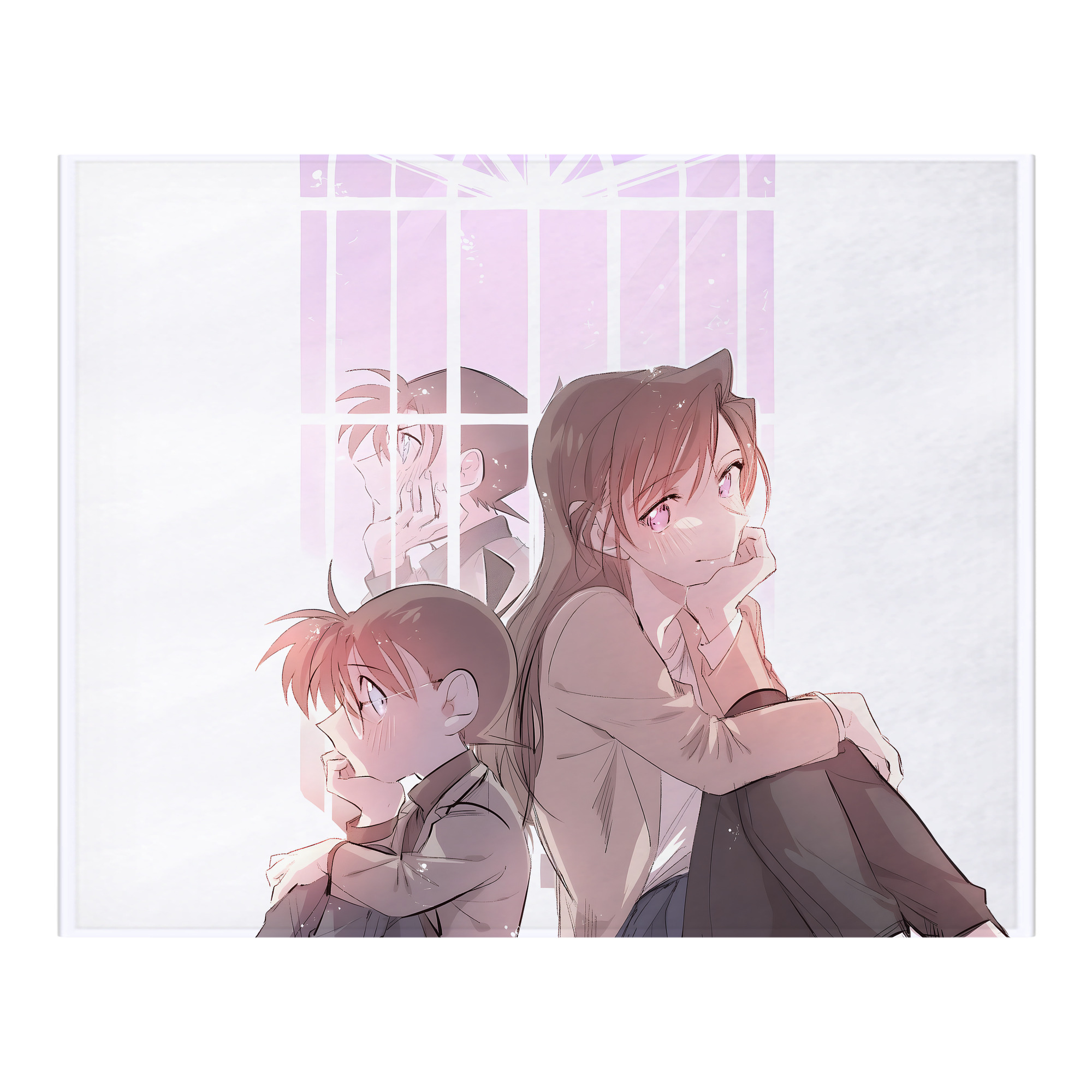 （画像用） 名探偵コナン Detective Conan フランネルブランケット・多サイズ対応（横型）