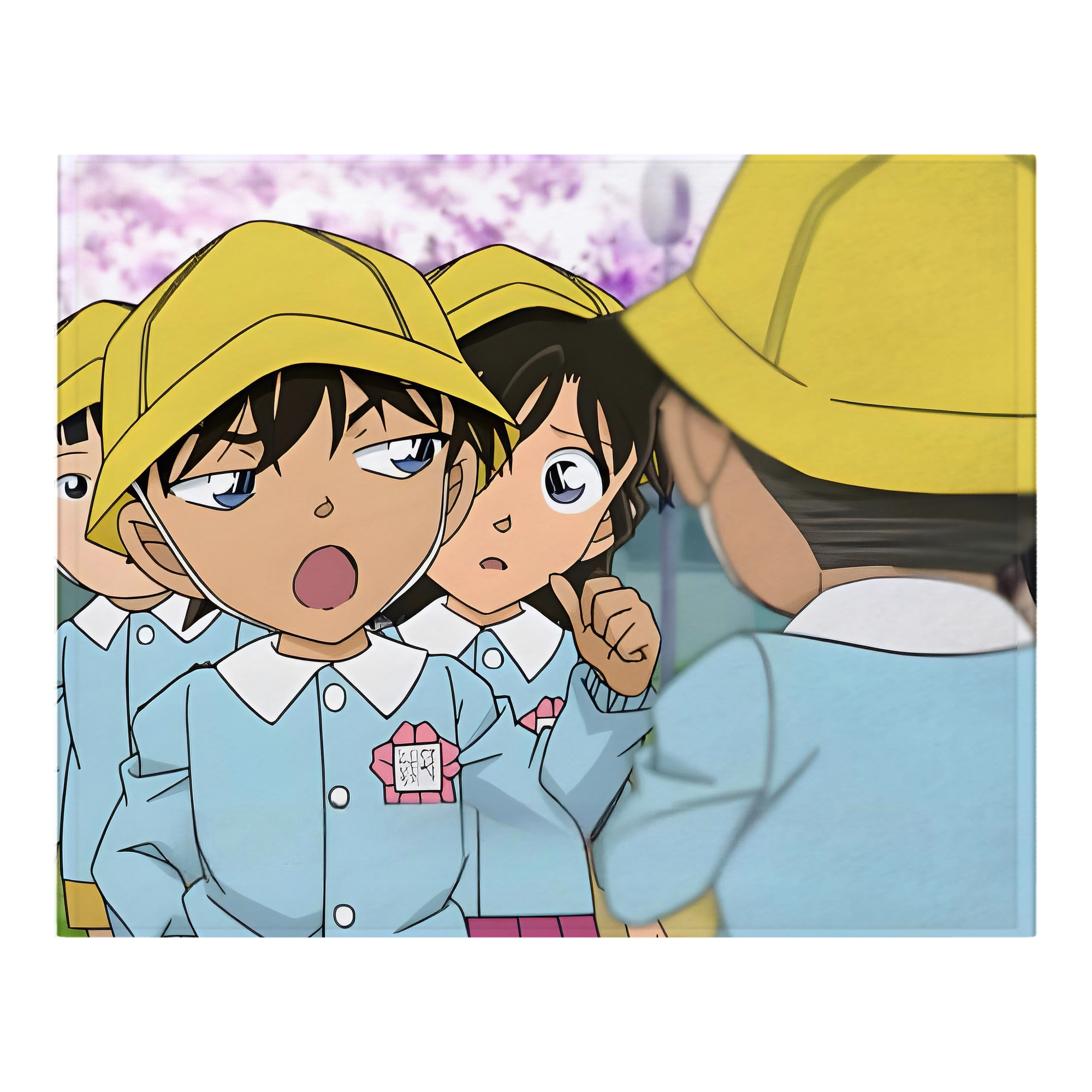 （画像用） 名探偵コナン Detective Conan フランネルブランケット・多サイズ対応（横型）