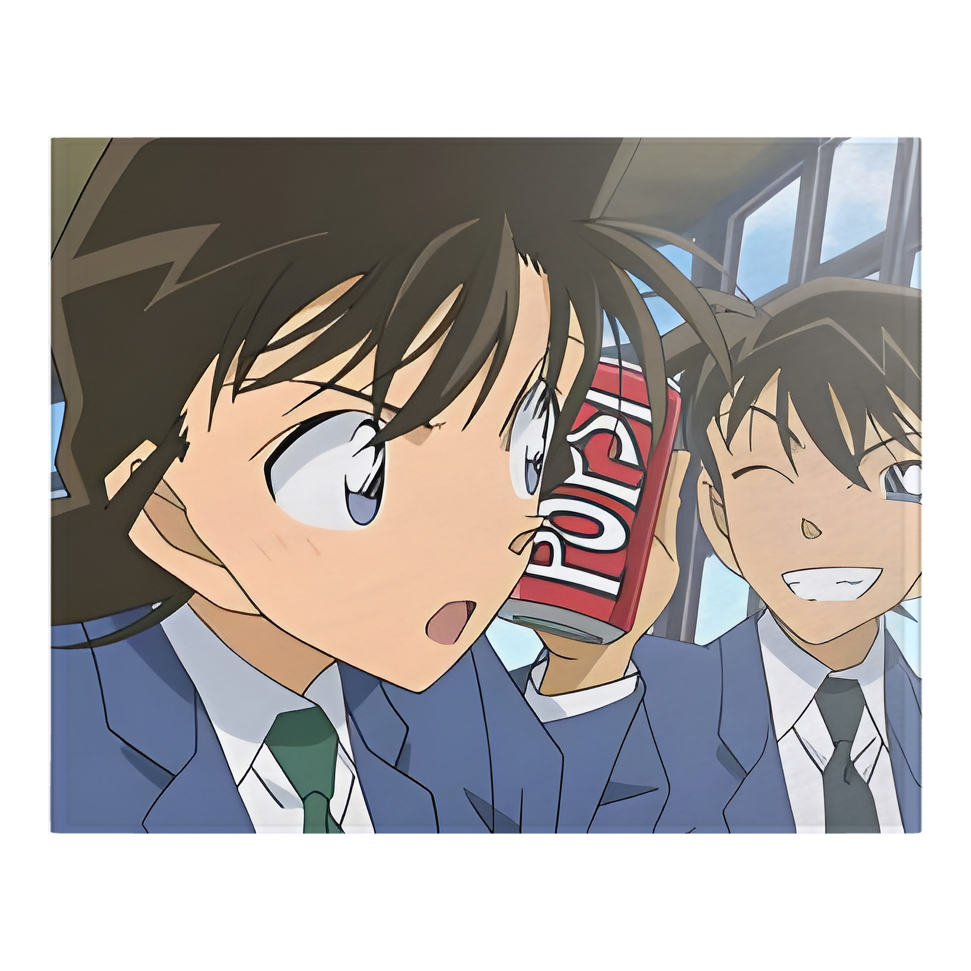 （画像用） 名探偵コナン Detective Conan フランネルブランケット・多サイズ対応（横型）