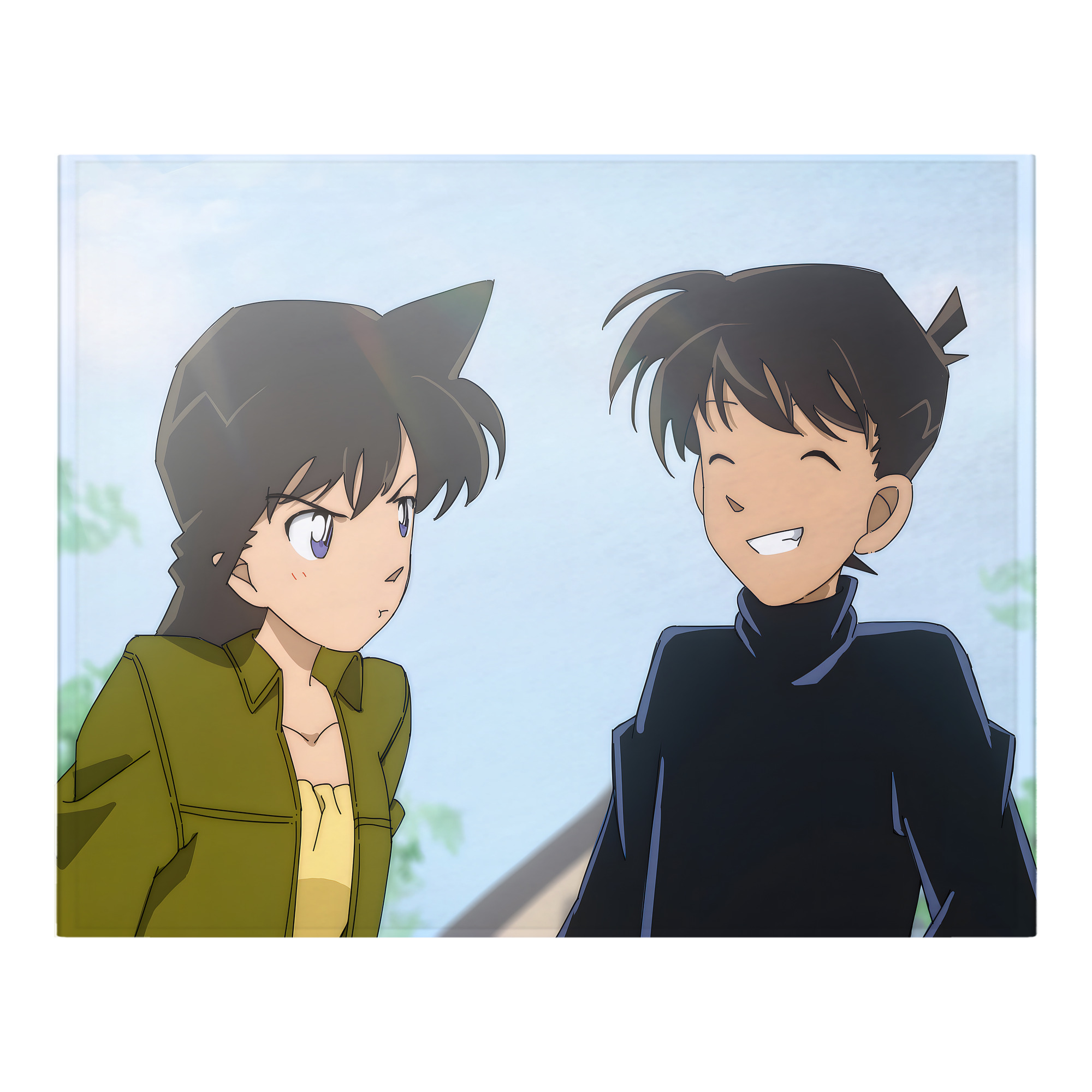 （画像用） 名探偵コナン Detective Conan フランネルブランケット・多サイズ対応（横型）
