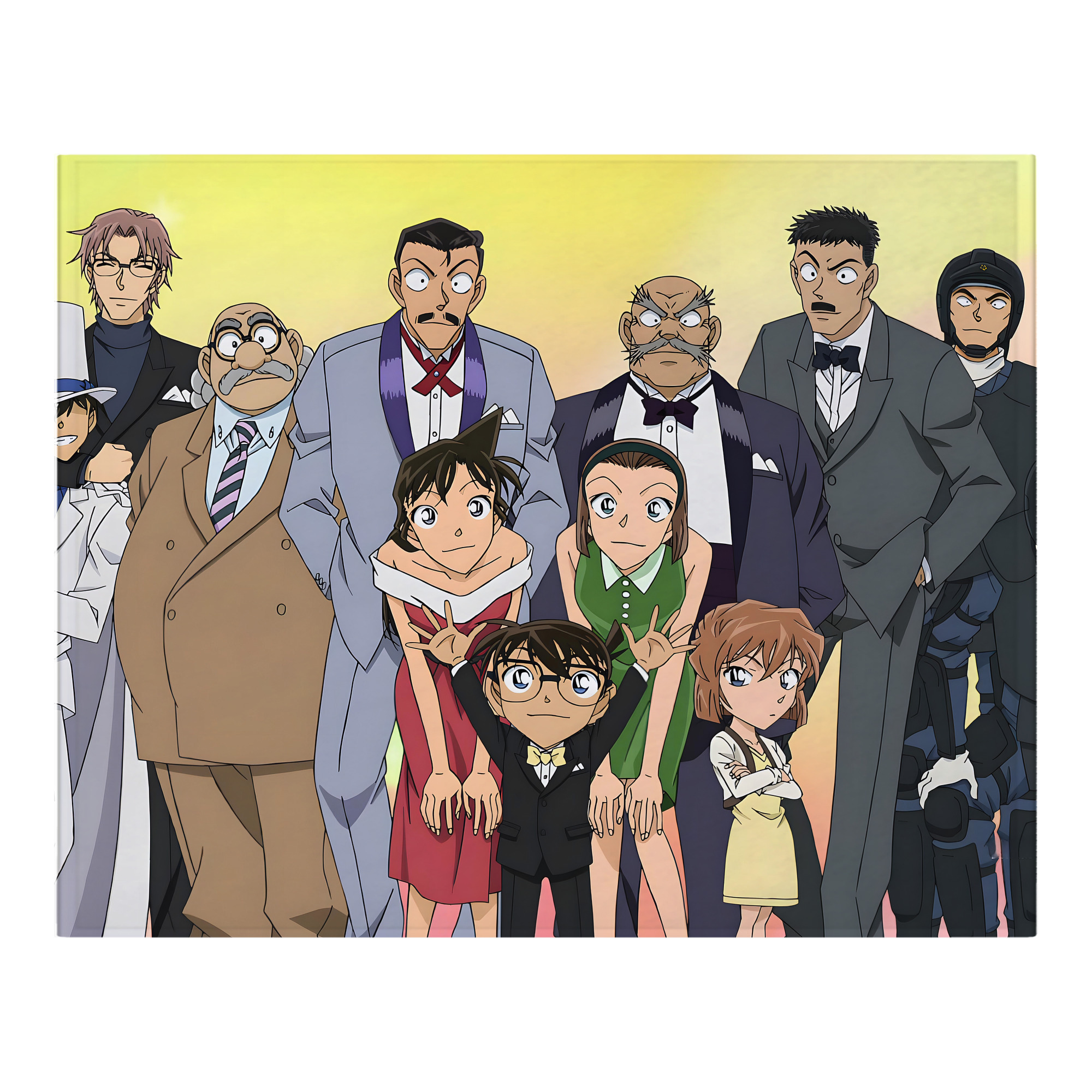 （画像用） 名探偵コナン Detective Conan フランネルブランケット・多サイズ対応（横型）