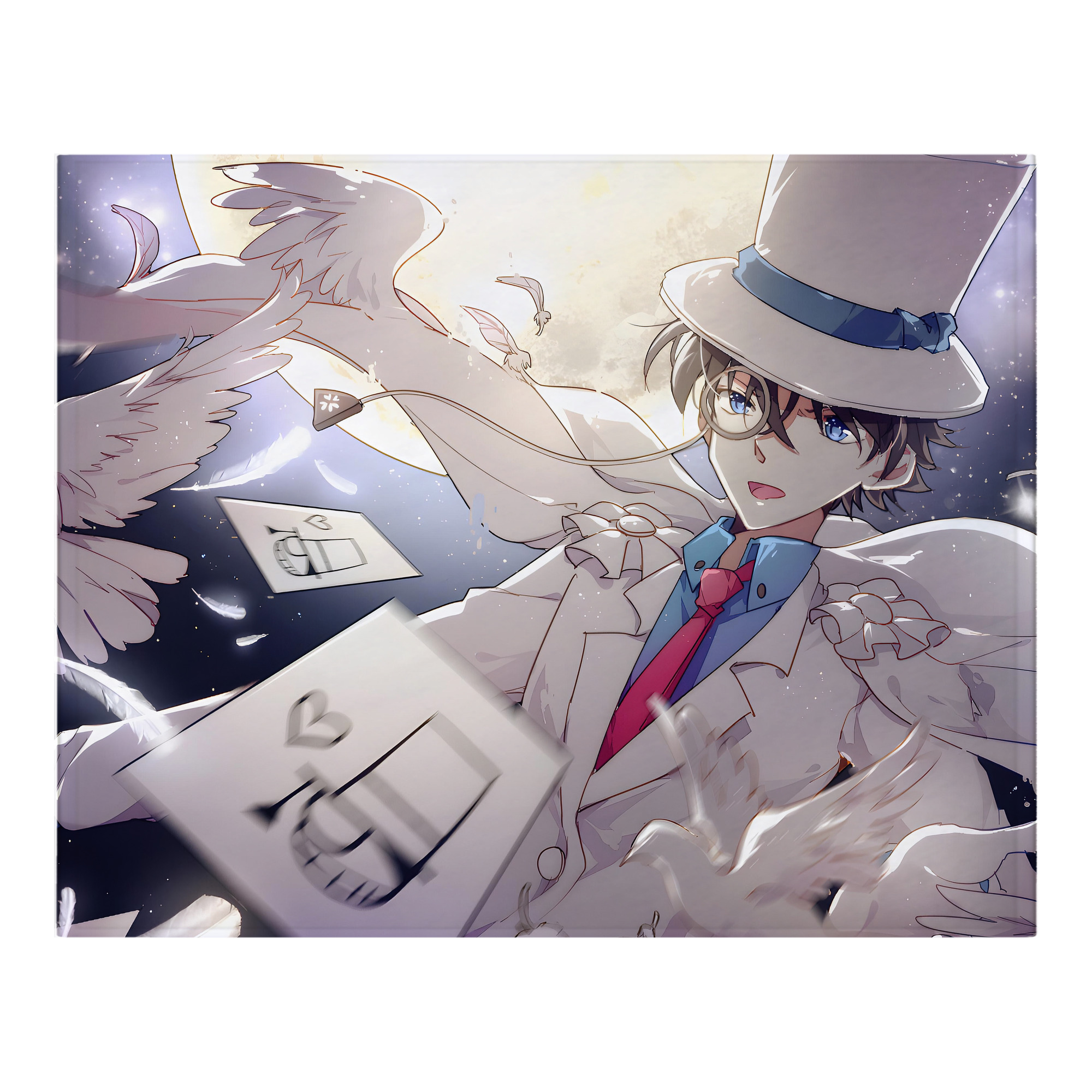 （画像用） 名探偵コナン Detective Conan フランネルブランケット・多サイズ対応（横型）