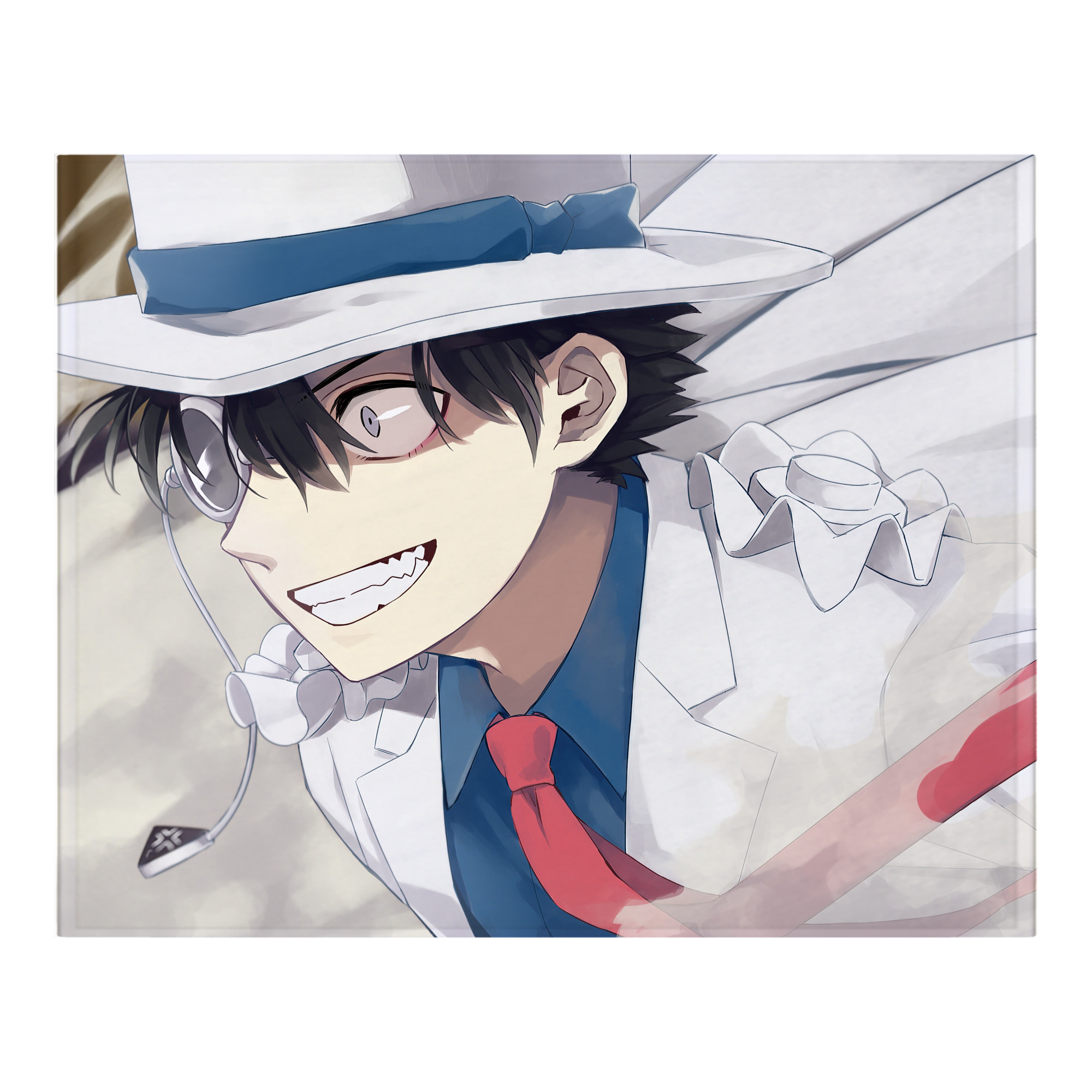 （画像用） 名探偵コナン Detective Conan フランネルブランケット・多サイズ対応（横型）