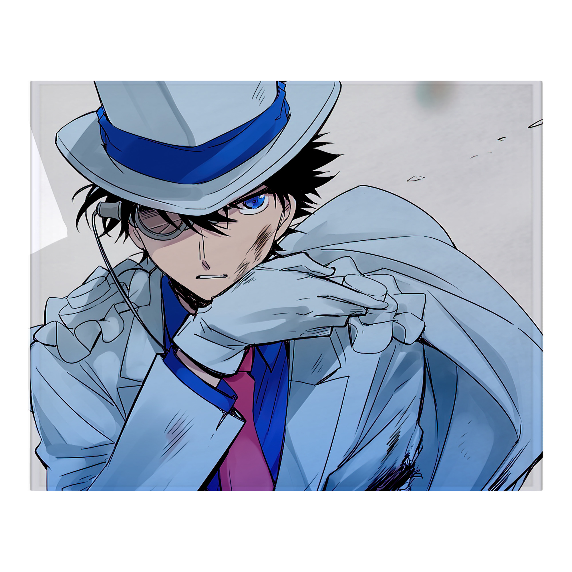 （画像用） 名探偵コナン Detective Conan フランネルブランケット・多サイズ対応（横型）