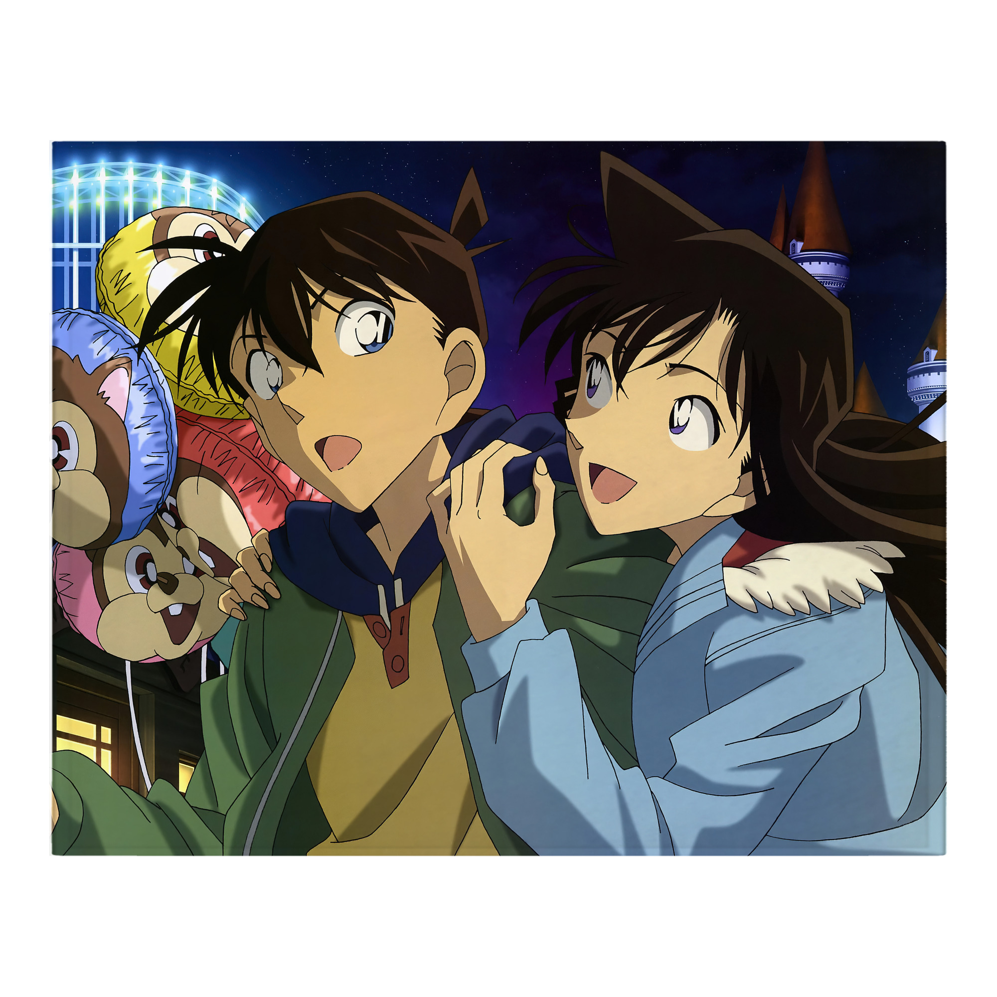 （画像用） 名探偵コナン Detective Conan フランネルブランケット・多サイズ対応（横型）