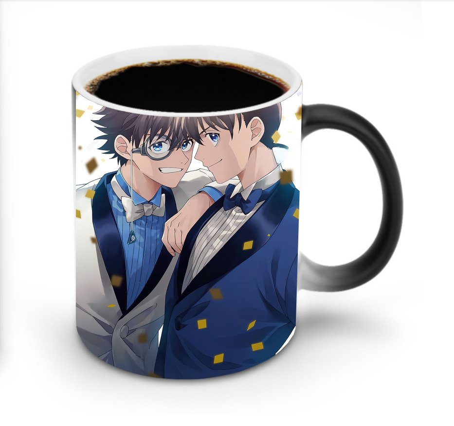 （画像用） 名探偵コナン Detective Conan 温度変色マグカップ