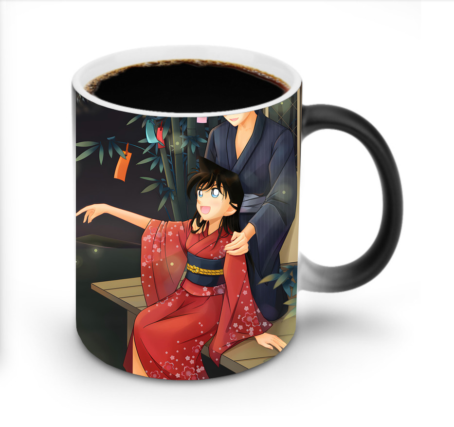 （画像用） 名探偵コナン Detective Conan 温度変色マグカップ