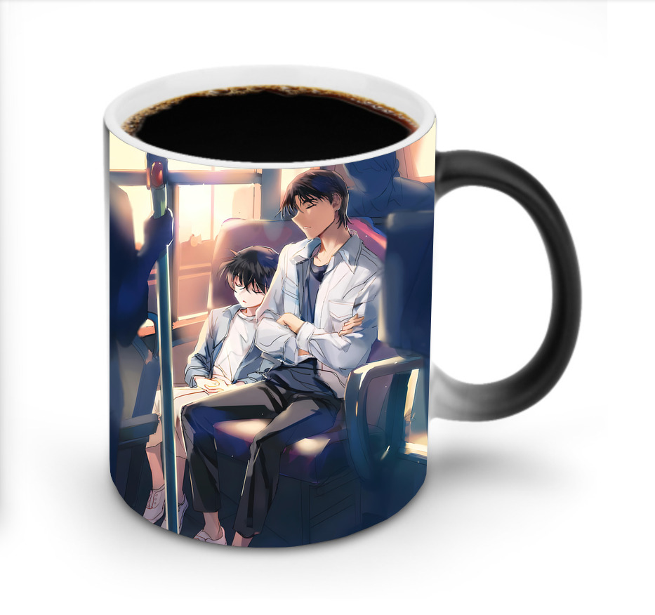 （画像用） 名探偵コナン Detective Conan 温度変色マグカップ