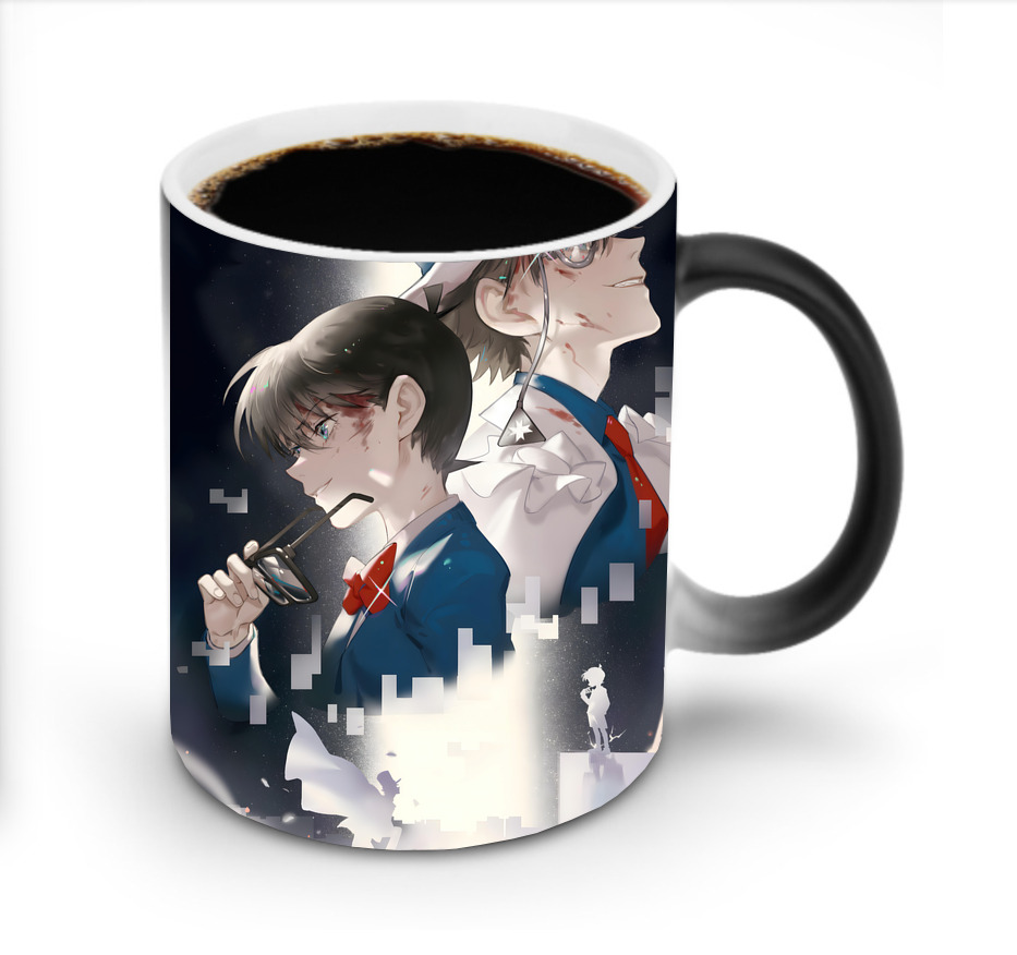 （画像用） 名探偵コナン Detective Conan 温度変色マグカップ