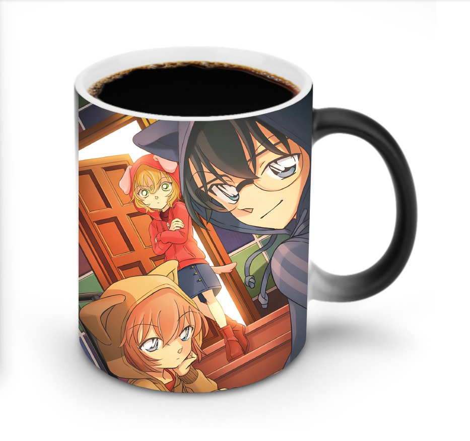 （画像用） 名探偵コナン Detective Conan 温度変色マグカップ